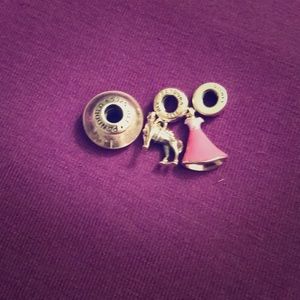 Disney Rapunzel Pandora Charm Set